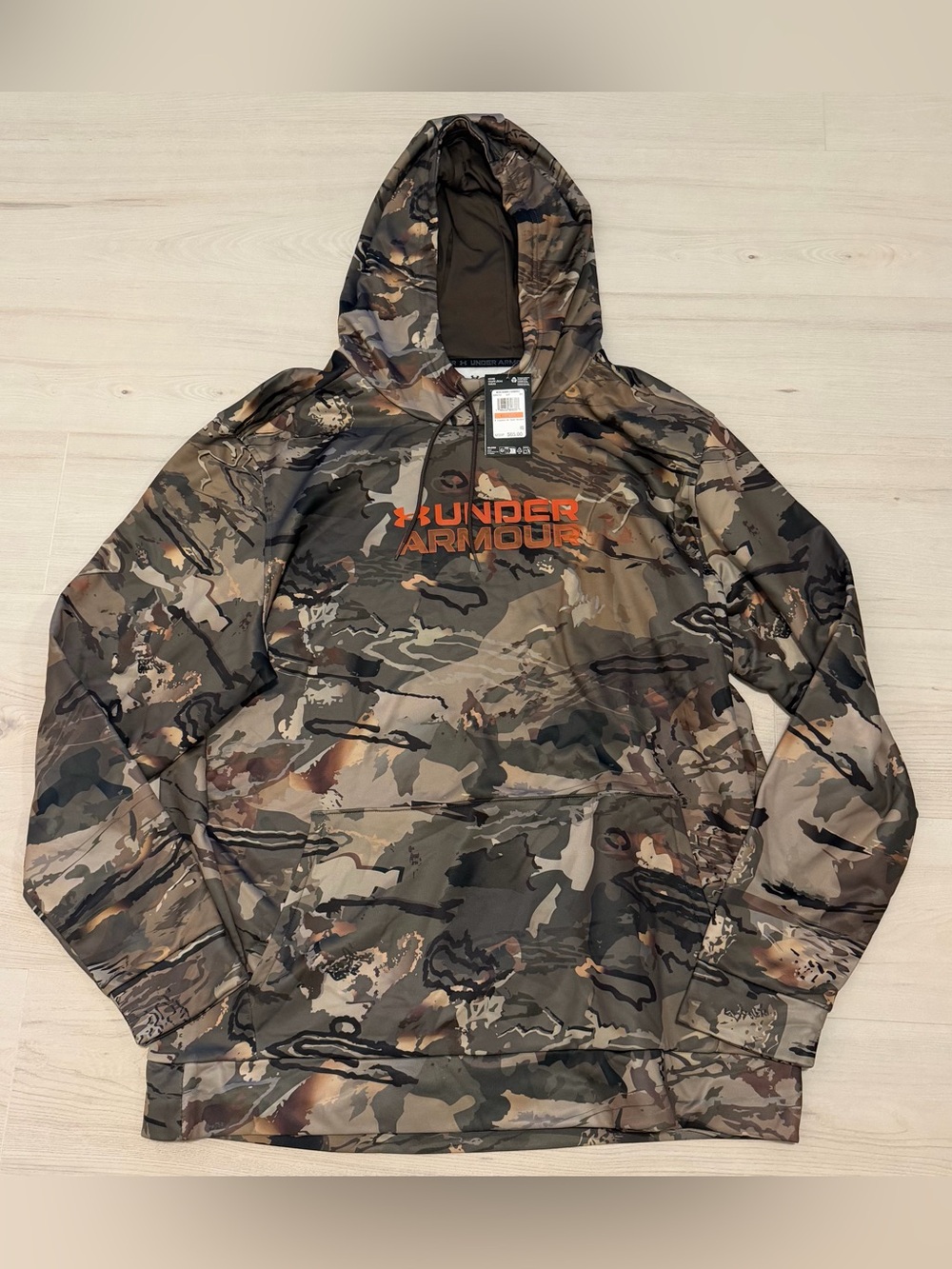 Men’s Under Armour Camo Hoodie NWT 3XL